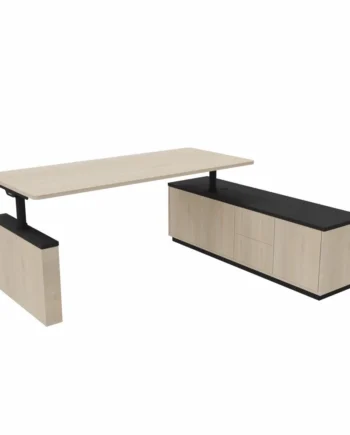 WORKWAYS Sit-Stand Adjustable Workstation
